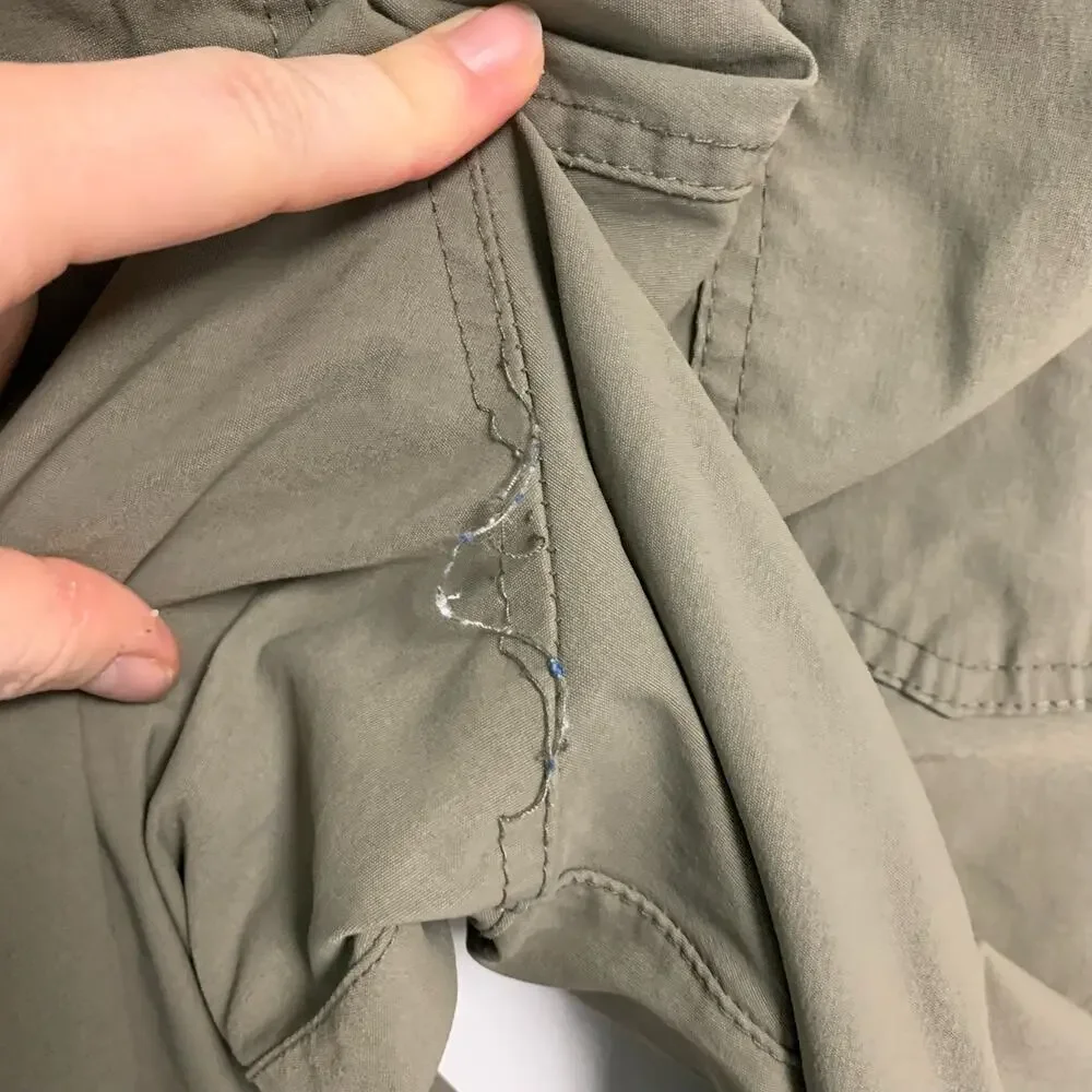 Eddie Bauer Men's Khaki Tech Nylon Blend Pants Size 40 x 30